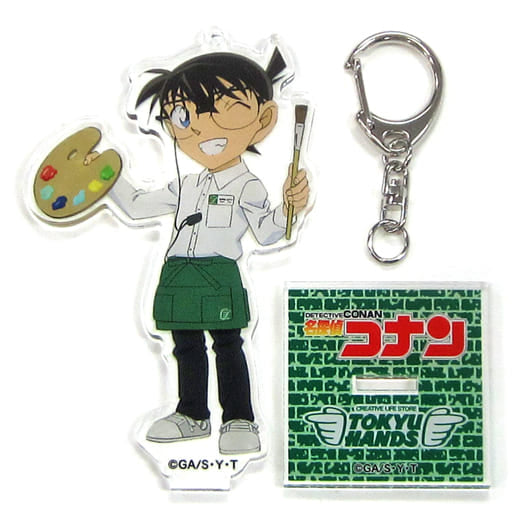 Conan Edogawa Detective Conan Newly Drawn Acrylic Stand Tokyu Hands Limited Acrylic Stand [USED]