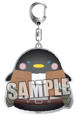 Levi Attack on Titan Chuncolle Acrylic Key Chain Key Ring [USED]