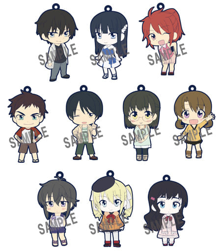 Shiba Tatsuya, etc. The Irregular at Magic High School The Movie The Girl Who Calls the Stars Toys Works Collection Niitengomu! All 10 Types Set Key Chain [USED]