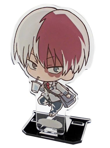 My Hero Academia Shoto Todoroki Big Acrylic Stand Collabo Cafe Honpo 2nd Edition Limited Acrylic Stands [USED]