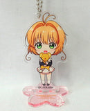 Sakura Kinomoto Cerberus Cardcaptor Sakura: Clear Card Trading Acrylic Stand Key Chain animate cafe Limited Key Chain [USED]