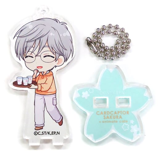 Yukito Tsukishiro Cardcaptor Sakura: Clear Card Trading Acrylic Stand Key Chain animate cafe Limited Key Chain [USED]