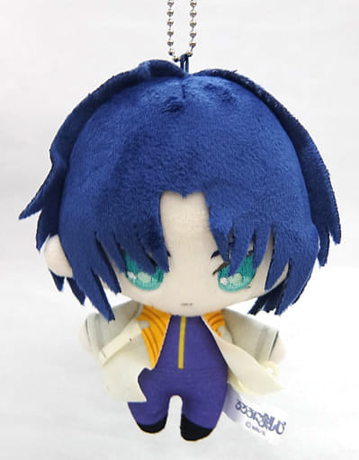 Aoshi Shinomori Rurouni Kenshin: Meiji Kenkaku Romantan Ball Chain Mascot 50th Anniversary Weekly Shonen Jump Exhibition Vol.2 Limited Key Chain [USED]