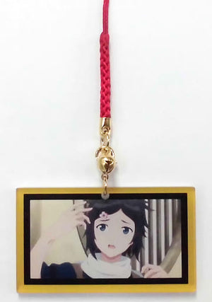 Yamatonokami Yasusada Hair Clip Touken Ranbu: Hanamaru Keychain Visual Collection 1st Edition Key Chain [USED]