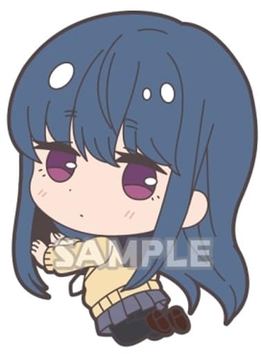 Rin Shima School Uniform Ver. Laid-Back Camp Rubber Q Key Chain [USED]