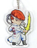 Kazuma Kuwabara Yu Yu Hakusho Acrylic Ball Chain Vol.2 Animeplaza Collaboration Cafe Limited Key Chain [USED]