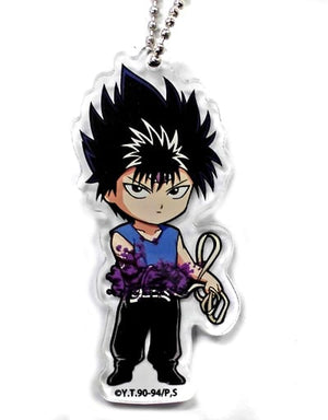 Hiei Yu Yu Hakusho Acrylic Ball Chain Vol.2 Animeplaza Collaboration Cafe Limited Key Chain [USED]