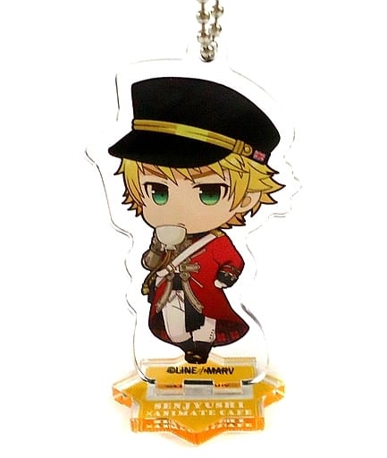 Brown Bess The Thousand Musketeers Trading Acrylic Stand Key Chain animate cafe Limited Key Chain [USED]