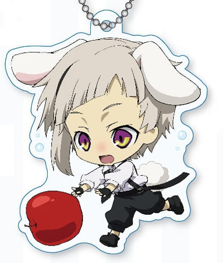 Atsushi Nakajima Bungo Stray Dogs DEAD APPLE Rabbit Ears Acrylic Key Chain Key Chain [USED]