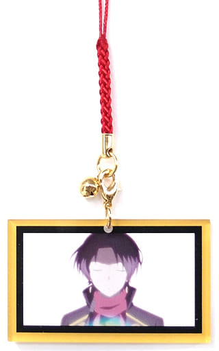 Kashu Kiyomitsu Eyes Closed Zoku Touken Ranbu Hanamaru Keychain Visual Collection 2nd Edition Key Chain [USED]