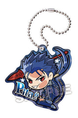 Lancer Fate/stay night: Heaven's Feel Pita! Deformed Acrylic Key Chain Key Ring [USED]