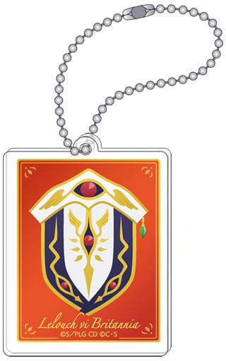 Lelouch Lamperouge Emperor Code Geass: Lelouch of the Rebellion Acrylic Key Chain Collection Motif Collection Key Chain [USED]