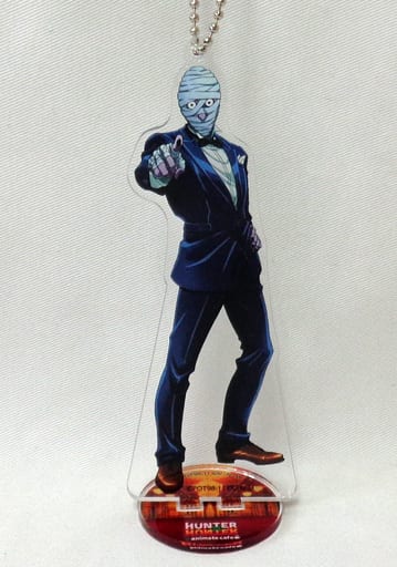 Bonolenov Ndongo Hunter x Hunter Big Acrylic Stand Key Chain animate cafe Limited Key Chain [USED]