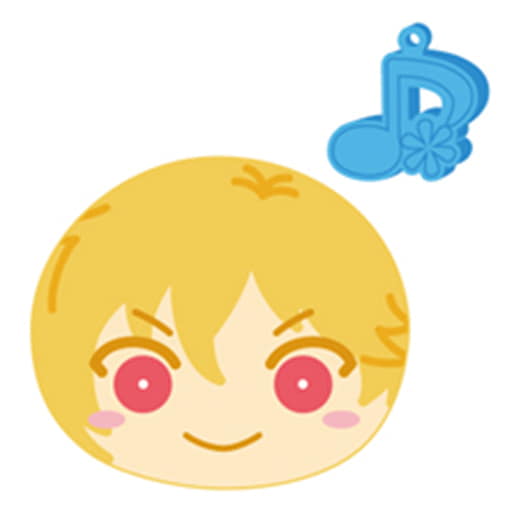 Nazuna Nito Ensemble Stars! Omanju Nigi Nigi Mascot Plus Part 2 Key Ring [USED]