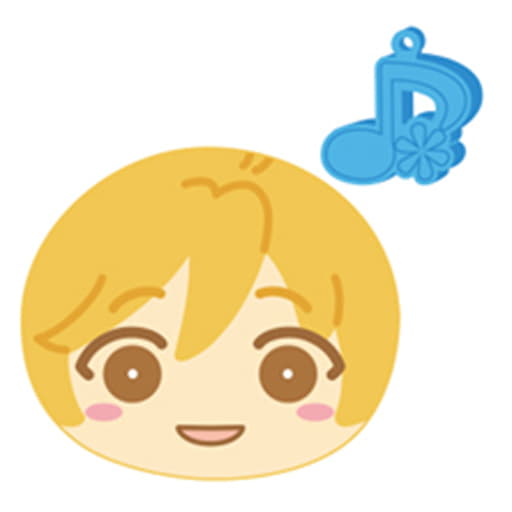 Tomoya Mashiro Ensemble Stars! Omanju Nigi Nigi Mascot Plus Part 2 Key Ring [USED]