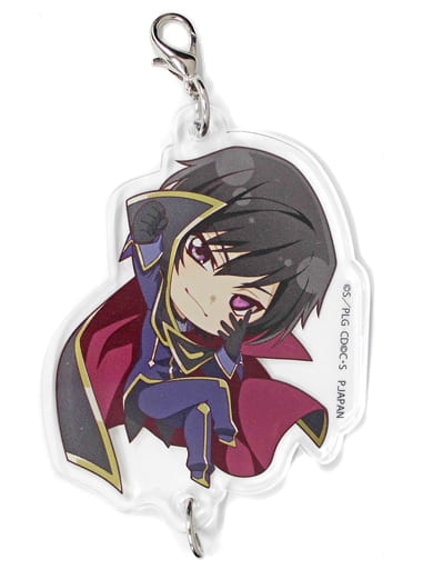 Lelouch Lamperouge Code Geass: Lelouch of the Rebellion II - Transgression Tsukamarinko Linked Acrylic Charm Charm [USED]