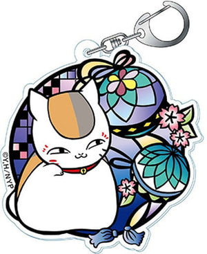 Nyanko-sensei Ball Natsume's Book of Friends Cutout Series Acrylic Key Chain Key Chain [USED]