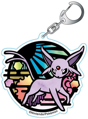 Espeon Pokemon Cutout Series Acrylic Keychain Key Chain [USED]