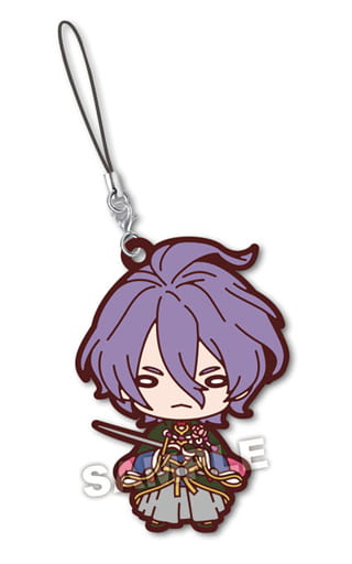 Kasen Kanesada Touken Ranbu ONLINE Nitotan Rubber Mascot Key Chain [USED]