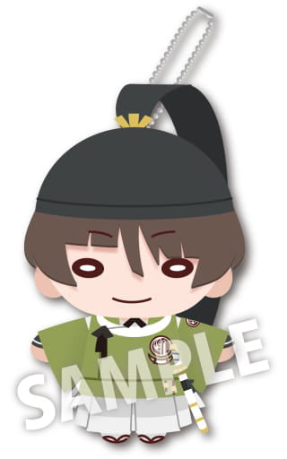 Ishikirimaru Touken Ranbu ONLINE Nitotan Plush Toy with Ball Chain Key Chain [USED]