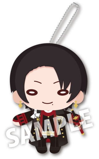 Kashu Kiyomitsu Touken Ranbu ONLINE Nitotan Plush Toy with Ball Chain Key Chain [USED]