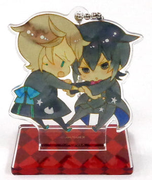 Elliot Leo Pandorahearts X Vanitas' Notes Trading Acrylic Stand Key Chain Collaboration Cafe Limited Key Chain [USED]