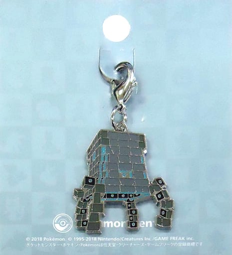 Stakataka Pokemon National Pokedex Metal Charm Pokemon Center Limited Charm [USED]