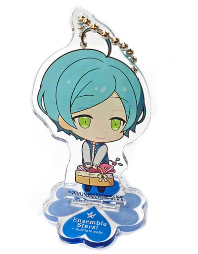 Kanata Shikai Ensemble Stars! Trading Acrylic Stand Key Chain Yumenosaki Picnic Ver. Group A animate cafe Limited Key Chain [USED]