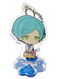 Kanata Shikai Ensemble Stars! Trading Acrylic Stand Key Chain Yumenosaki Picnic Ver. Group A animate cafe Limited Key Chain [USED]