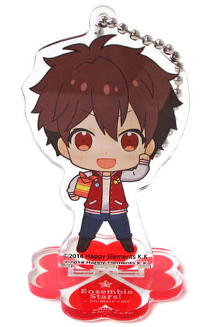 Chiaki Morisawa Ensemble Stars! Trading Acrylic Stand Keychain Yumenosaki Picnic Ver. Group A animate cafe Limited Key Chain [USED]