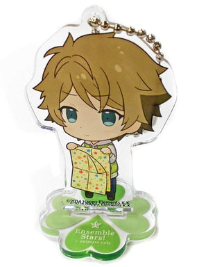 Midori Takamine Ensemble Stars! Trading Acrylic Stand Key Chain Yumenosaki Picnic Ver. Group A animate cafe Limited Key Chain [USED]