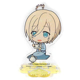 Eichi Tenshouin Ensemble Stars! Trading Acrylic Stand Key Chain Yumenosaki Picnic Ver. Group C animate cafe Limited Key Chain [USED]