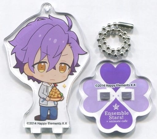 Adonis Otogari Ensemble Stars! Trading Acrylic Stand Key Chain Yumenosaki Picnic Ver. Group C animate cafe Limited Key Chain [USED]