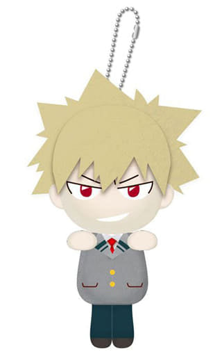 Katsuki Bakugo My Hero Academia Pyokonoru Mascot Key Chain [USED]