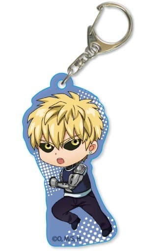 Genos One Punch Man Tekutoko Acrylic Key Chain Key Chain [USED]