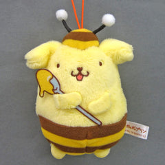 Pudding Spoon Holder Pompompurin Bee Mascot Key Ring [USED]