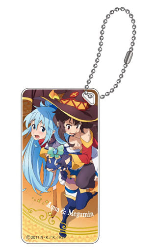 Aqua Megumin KonoSuba: God's Blessing on This Wonderful World! 2 Domiterior Key Chain Key Chain [USED]
