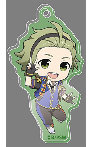 Shota Mitarai THE IDOLM@STER SideM Eformed Kime!tto Acrylic Ball Chain Anime Ver.02 High Joker, W, Jupiter Key Ring [USED]