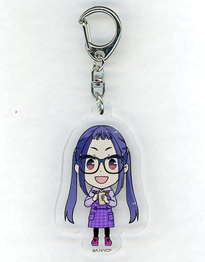 Chiaki Ogaki Laid-Back Camp Acrylic Key Chain Princess Cafe Limited Key Chain [USED]