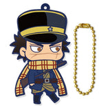 Saichi Sugimoto Golden Kamuy Rubber Key Chain Collection Key Chain [USED]