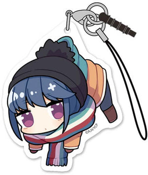 Rin Shima Laid-Back Camp Acrylic Tsumamare Strap Key Chain [USED]