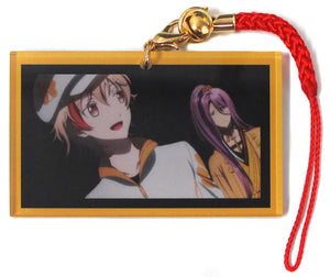 Monoyoshi Sadamune Hachisuka Kotetsu Zoku Touken Ranbu Hanamaru Keychain Visual Collection 10th Edition Key Chain [USED]