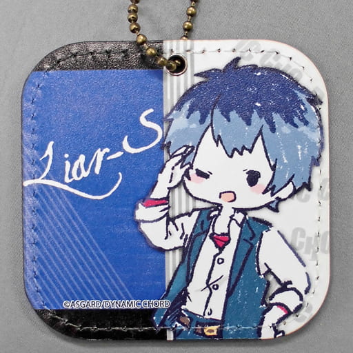 Seri Yuisaki DYNAMIC CHORD Graph Art Design Leather Mirror Charm Charm [USED]
