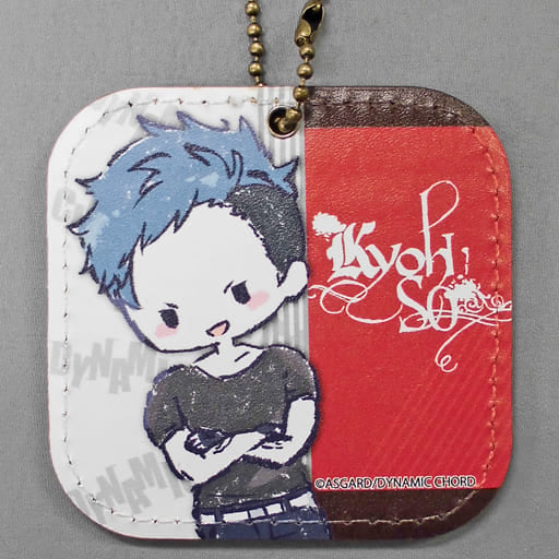 Shinomune DYNAMIC CHORD Graph Art Design Leather Mirror Charm Charm [USED]