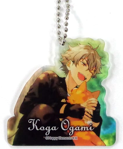 Koga Ogami Ensemble Stars! Acrylic Key Chain Collection Idol School Days Ver.B Key Chain [USED]