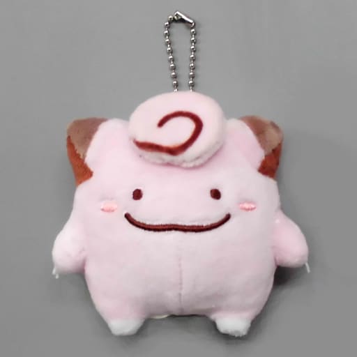 Clefairy Pokemon Transform! Metamon Mascot Pokemon Center Limited Key Chain [USED]