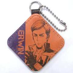 Erwin Smith Attack on Titan Leather Key Chain Collection Key Chain [USED]