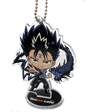 Hiei Dragon of The Darkness Flame Secret Yu Yu Hakusho Trading Acrylic Stand Key Chain animate cafe Limited Key Chain [USED]