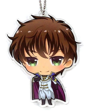 Suzaku Kururugi Code Geass: Akito the Exiled The Brightness Falls Acrylic Key Chain animate Limited Pre-Sale Ticket Benefits with Goods Key Chain [USED]