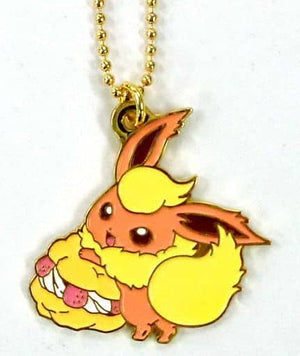 Flareon Pokemon Collection Kuji 2018 Pikachu & Eevee Design Charm Prize G Charm [USED]